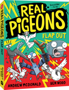 real pigeons flap out by andrew mcdonald and ben wood
